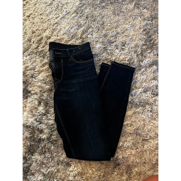 Express Dark Wash Denim Jean Legging 8R - Picture 1 of 4